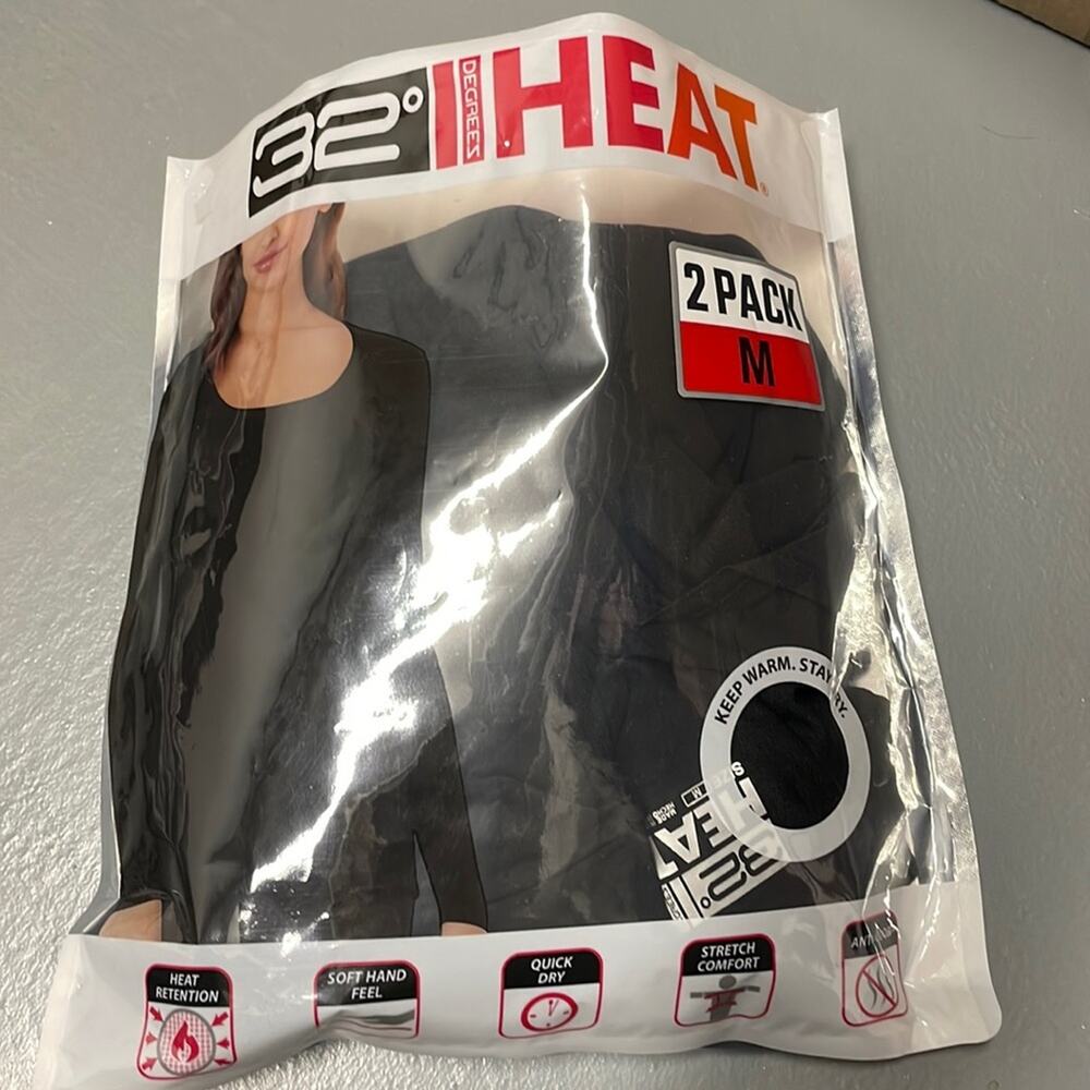 New Stay Warm Long Sleeve 2 Pack Tops Size Medium